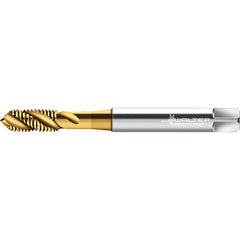 M6x1 Metric 6H 3 Flute HSS-E TIN Bottoming Spiral Flute Tap