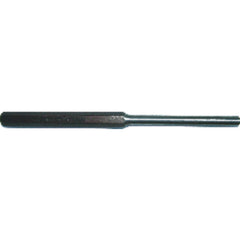 Pin Punch - 1/8″ Tip Diameter × 5 1/2″ Overall Length - Americas Industrial Supply