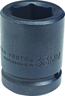 Proto® 1" Drive Impact Socket 27 mm - 6 Point - Americas Industrial Supply