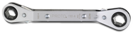 Proto® Offset Double Box Reversible Ratcheting Wrench 1/2" x 9/16" - 6 Point - Americas Industrial Supply