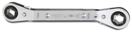 Proto® Offset Double Box Reversible Ratcheting Wrench 11 x 13 mm - 6 Point - Americas Industrial Supply