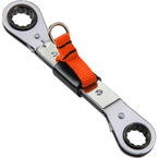 Proto® Tether-Ready Offset Double Box Reversible Ratcheting Wrench 1/2" x 9/16" - 6 Point - Americas Industrial Supply