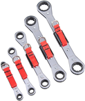 Proto® Tether-Ready 5 Piece Double Box Ratcheting Wrench Set - 6 & 12 Point - Americas Industrial Supply