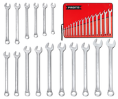 31 Pc. Satin Combination ASD Wrench Set - 12 Point - Americas Industrial Supply