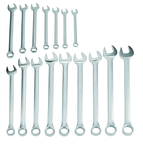 Proto® 16 Piece Satin Combination Wrench Set - 12 Point - Americas Industrial Supply
