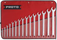 Proto® 15 Piece Full Polish Combination ASD Wrench Set - 12 Point - Americas Industrial Supply