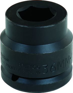 Proto® 1-1/2" Drive Impact Socket 36 mm - 6 Point - Americas Industrial Supply