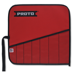 Proto® Red Canvas 6-Pocket Tool Roll - Americas Industrial Supply