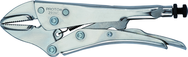 Proto® Nickel Chrome Locking Pliers - Straight Jaw 7-15/32" - Americas Industrial Supply