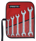Proto® 5 Piece Satin Metric Open-End Wrench Set - Americas Industrial Supply