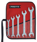 Proto® 5 Piece Satin Open-End Wrench Set - Americas Industrial Supply