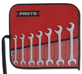 Proto® 7 Piece Full Polish Angle Open-End Wrench Set - Americas Industrial Supply