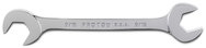 Proto® Full Polish Angle Open-End Wrench - 9/16" - Americas Industrial Supply