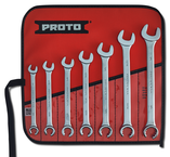 Proto® 7 Piece Combination Flare Nut Wrench Set - 12 Point - Americas Industrial Supply