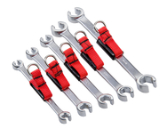 Proto® Tether-Ready 5 Piece Metric Double End Flare Nut Wrench Set - 6 Point - Americas Industrial Supply