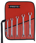 Proto® 5 Piece Metric Double End Flare Nut Wrench Set - 12 Point - Americas Industrial Supply