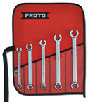 Proto® 5 Piece Metric Double End Flare Nut Wrench Set - 6 Point - Americas Industrial Supply