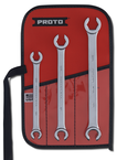 Proto® 3 Piece Double End Flare Nut Wrench Set - 6 Point - Americas Industrial Supply