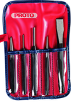 Proto® 5 Piece Punch & Chisel Set - Americas Industrial Supply