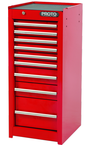 Proto® 440SS Side Cabinet - 9 Drawer, Red - Americas Industrial Supply