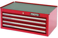 Proto® 440SS Intermediate Chest - 4 Drawer, Red - Americas Industrial Supply