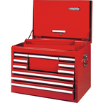 Proto® 440SS 27" Top Chest with Drop Front - 10 Drawer, Red - Americas Industrial Supply