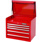 Proto® 440SS 27" Top Chest - 5 Drawer, Red - Americas Industrial Supply