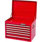Proto® 440SS 27" Top Chest - 6 Drawer, Red - Americas Industrial Supply