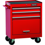 Proto® 440SS 27" Roller Cabinet - 3 Drawer, Red - Americas Industrial Supply