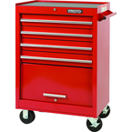 Proto® 440SS 27" Roller Cabinet - 4 Drawer, Red - Americas Industrial Supply