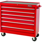 Proto® 440SS 41" Workstation - 6 Drawer, Red - Americas Industrial Supply