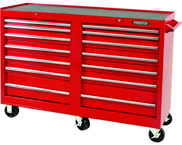 Proto® 440SS 54" Workstation - 14 Drawer, Red - Americas Industrial Supply