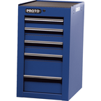 Proto® 450HS Side Cabinet - 5 Drawer, Blue - Americas Industrial Supply