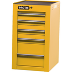 Proto® 450HS Side Cabinet - 5 Drawer, Yellow - Americas Industrial Supply