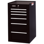 Proto® 450HS Side Cabinet - 6 Drawer, Black - Americas Industrial Supply