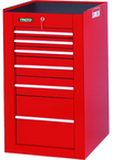 Proto® 450HS Side Cabinet - 6 Drawer, Red - Americas Industrial Supply