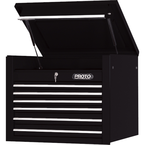 Proto® 450HS 34" Top Chest - 6 Drawer, Black - Americas Industrial Supply