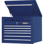 Proto® 450HS 34" Top Chest - 6 Drawer, Blue - Americas Industrial Supply