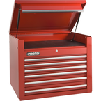 Proto® 450HS 34" Top Chest - 6 Drawer, Red - Americas Industrial Supply