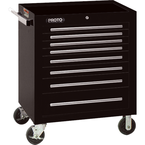 Proto® 450HS 34" Roller Cabinet - 8 Drawer, Black - Americas Industrial Supply