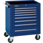 Proto® 450HS 34" Roller Cabinet - 8 Drawer, Blue - Americas Industrial Supply