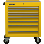 Proto® 450HS 34" Roller Cabinet - 8 Drawer, Yellow - Americas Industrial Supply