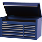 Proto® 450HS 50" Top Chest - 10 Drawer, Blue - Americas Industrial Supply