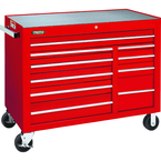 Proto® 450HS 50" Workstation - 10 Drawer, Red - Americas Industrial Supply