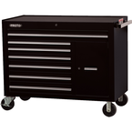 Proto® 450HS 50" Workstation - 7 Drawer & 1 Shelf, Black - Americas Industrial Supply