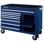 Proto® 450HS 50" Workstation - 8 Drawer & 1 Shelf, Blue - Americas Industrial Supply