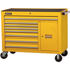 Proto® 450HS 50" Workstation - 8 Drawer & 2 Shelves, Yellow - Americas Industrial Supply