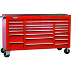 Proto® 450HS 67" Workstation - 20 Drawer, Red - Americas Industrial Supply