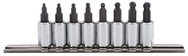Proto® 1/4" Drive 8 Piece Hex Bit Ball End Socket Set - Americas Industrial Supply