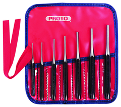 Proto® 7 Piece Super-Duty Pin Punch Set - Americas Industrial Supply